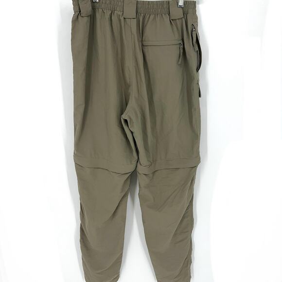 World Wide Sportsman Khaki Tan Convertible Pants Shorts Lightweight Size M (32) - Picture 2 of 11